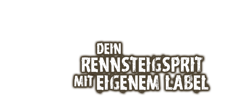 Rennsteigsprit - Bild-Text - Eigenes Label
