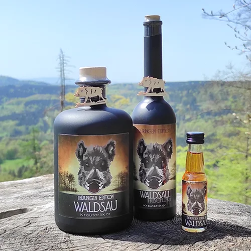 Waldsau Kräuterlikör von Rennsteigsprit